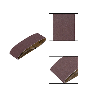 Cinta De Lixa 75 X 533mm 80 Graos 3 Pçs