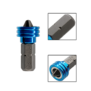 Ponta Bits Phillips Ph2 Aco Rapido 25mm Imantado 1 Peca
