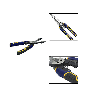 Alicate Desencapador De Fios Crimpador 7 em 1