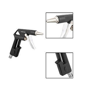 Pistola De Ar Curta P/ Limpeza Rosca 1/4" Npt C/ Gatilho