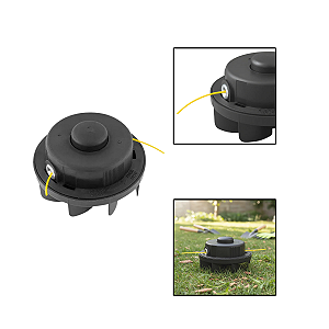 Carretel Completo P/ Aparador De Grama C/ Fio De Nylon