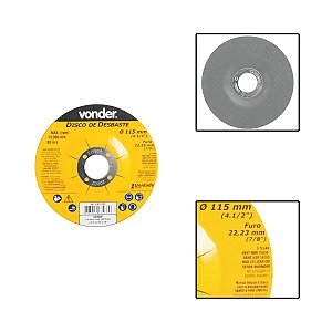 Disco De Desbaste Para Metal Grão 30 115mm 13300Rpm