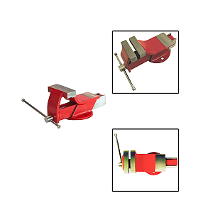 Torno Morsa De Bancada Base Fixa 3 Polegadas