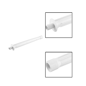 Braço Para Chuveiro 30 Cm Abs Branco