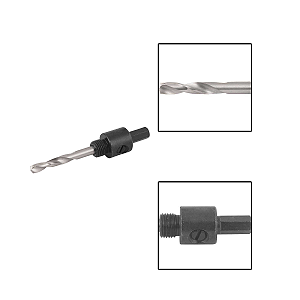 Suporte Serra Copo C/ Broca 14 A 30mm Haste 11/32"