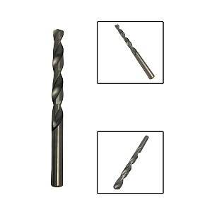 Broca Paralela Aço Rápido HSS 11/32"