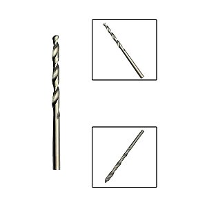 Broca Paralela Aço Rápido HSS 7/32”
