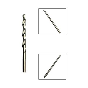 Broca Paralela Aço Rápido HSS 13/64”