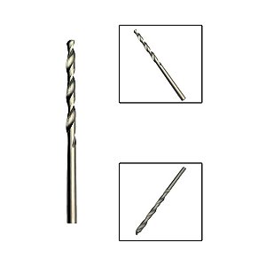 Broca Paralela Aço Rápido HSS 1,0mm