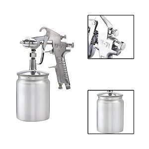 Pistola Pintura Média Pressão 30–50 PSI