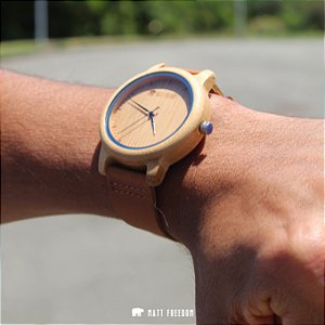 Relógio Matt F Madeira Rustic