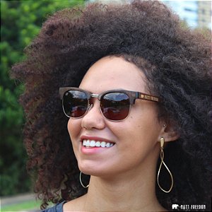 Óculos de Sol Matt F Madeira Niterói