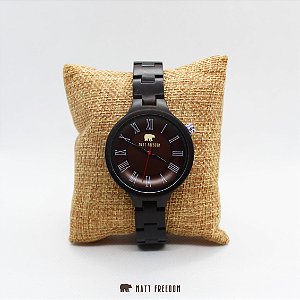 Relógio Matt F Madeira Umber