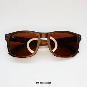 Óculos de Sol Matt F Madeira Louis