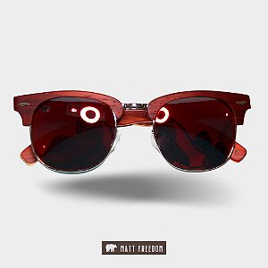 Óculos de Sol Matt F Madeira Rio de Janeiro