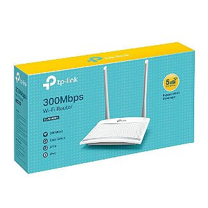 Roteador Tp-link Tl-wr820n Wireless 300mbps 2 Antenas