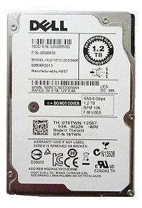 Hd Dell Sas 2.5 1.2tb 10k 6gbs 0t6twn 0b28470