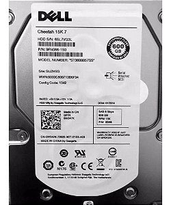 Hd Sas 600gb 3.5 Dell 15k.7 0w347k 9fn066-150 St3600057ss