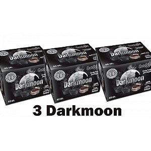 Kit 3x Carvão Premium CocoBeast Darkmoon Para Kaloud