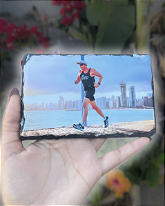 Pedra de ardosia personalizada 10x15cm
