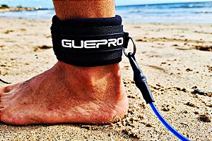 Leash Strep Tripa Cordinha Surf Azul Cristal