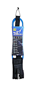 Leash Surf Competição 5 mm. x 6' Azul Cristal