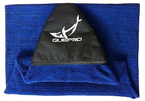 Capa Atoalhada Camisinha Prancha Surf 5'11 Mescla Azul