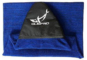 Capa Atoalhada Camisinha Prancha Surf 6'3 Mescla Azul