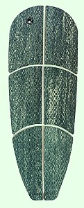 Deck Antiderrapante Stand Up Paddle Sup Camuflado Verde 6 Partes