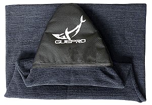 Capa Atoalhada Camisinha Prancha Surf 6'8 Mescla Cinza