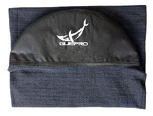 Capa Atoalhada Camisinha Prancha Surf Funboard 8'0 Mescla Cinza