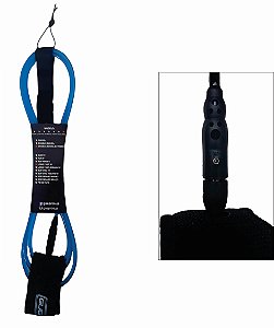 Leash Longboard  Stand Up Paddle Rotor 8 mm. x 10' Azul Cristal