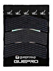 Deck Antiderrapante Frontal Bumerangue Preto 31,5x30