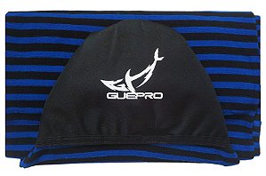 Capa Atoalhada Camisinha Prancha Surf 6'0 Azul e Preto