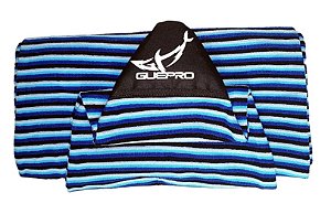 Capa Atoalhada Camisinha Prancha Surf 7'5 Azul e Azul