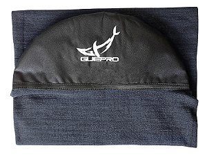 Capa Atoalhada Camisinha Prancha Surf Mini Long Longboard Funboard 8'6 Mescla Cinza