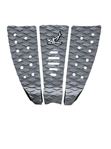 Deck Antiderrapante Surf Guepro Asinha Fresado 3 Peças Chumbo