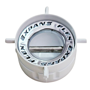 Copinho De Leash Branco Com Anel Metalizado