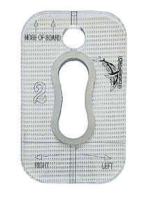 Gabarito Copinho De Quilha Gf2 Com Proteção Alumínio Guepro