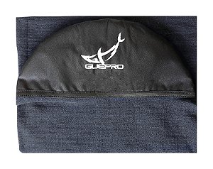 Capa Atoalhada Camisinha Prancha Surf Funboard 6'5" Mescla Cinza