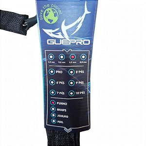 Leash Bodyboard Punho Preto
