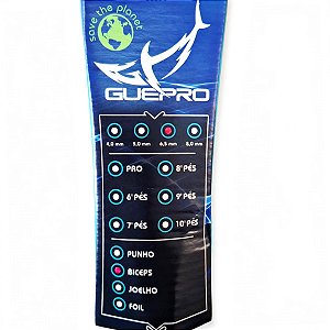 LEASH BODYBOARD BRAÇO PRETO