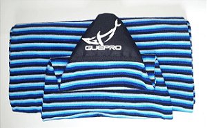 Capa Atoalhada Camisinha Prancha Surf 6'5 Azul
