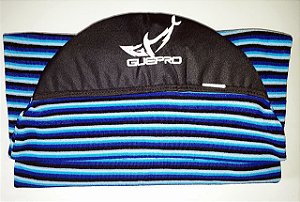 Capa Atoalhada Camisinha Prancha Surf Funboard 6'8 Azul Azul