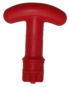 Terminal Pegador Handle Para Remo Sup Vermelho