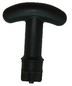 Terminal Pegador Handle Para Remo Sup Preto