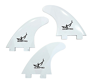 Quilha Triquilha Guepro Gf1 M5 Branca Para Prancha De Surf