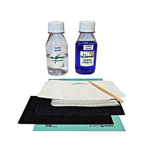 Kit Reparo Resina Epoxi Super White
