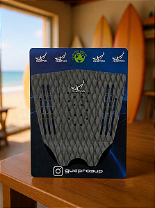 Deck Guepro Antiderrapante Prancha De Surf Gp16 Cinza Escuro