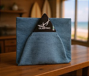 CAMISINHA ATOALHADA PRANCHA DE SURF GUEPRO AZUL WAVE 7'5"